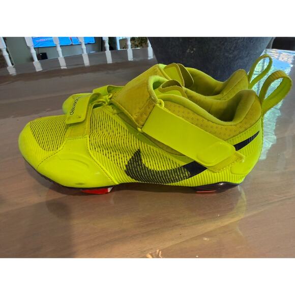 Nike SuperRep Cycle Indoor Spin Shoes | Bright Volt Yellow | Size US 8 - Picture 3 of 6